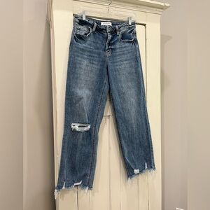Women’s distressed jeans